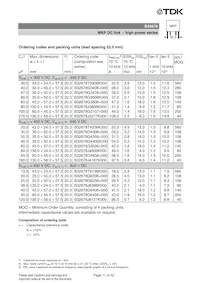 B32676F3356K000 Datasheet Pagina 11