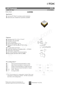 B39321B3761Z810 Datasheet Pagina 4