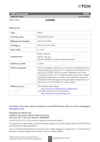 B39321B3761Z810 Datasheet Pagina 11