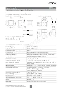 B82720A2301N042 Datasheet Pagina 3