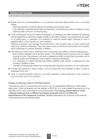 B82722J2801N020 Datasheet Page 7