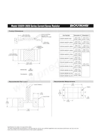 CSS2H-3920R-L300FE Datasheet Pagina 2