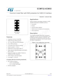 ECMF02-4CMX8 Datasheet Copertura