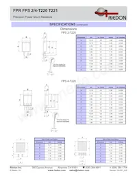 FPR2B-0R002F1 Datasheet Page 3