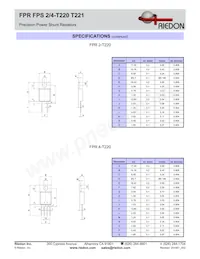 FPR2B-0R002F1 Datasheet Page 4