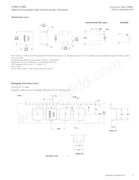 HCM1A1305-R82-R Datasheet Pagina 3