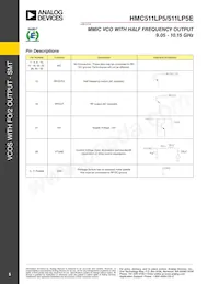 HMC511LP5TR數據表 頁面 5