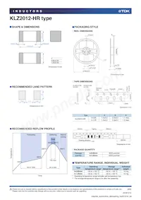 KLZ2012NHR101LTD25數據表 頁面 8