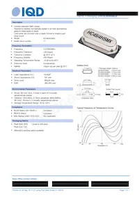 LFXTAL003058BULK Datasheet Cover