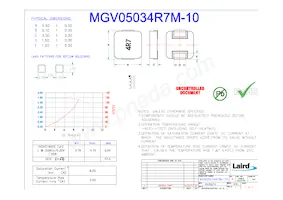 MGV05034R7M-10數據表 封面
