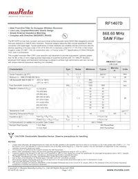 RF1407D Datasheet Copertura