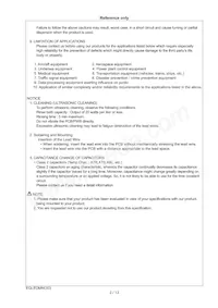 RHS7J2H472J2K1H01B Datasheet Pagina 3