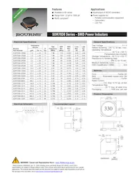 SDR7030-6R2M Datasheet Copertura