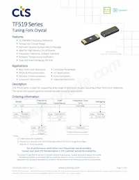 TF5191P32K7680R Datenblatt Cover