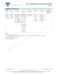 VJ1210V685ZXATW1BC Datasheet Pagina 3