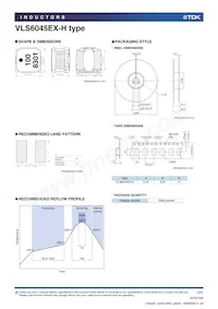 VLS6045EX-100M-H Datasheet Page 3