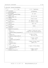 XNCLH20M000CHJA3P0 Datasheet Pagina 2