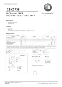 2SK3738-TL-E Datasheet Cover