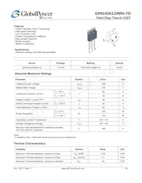 GPA030A120MN-FD Datenblatt Cover