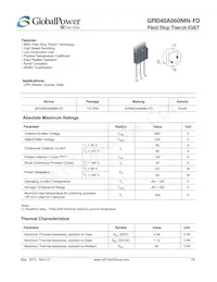 GPI040A060MN-FD Datasheet Copertura