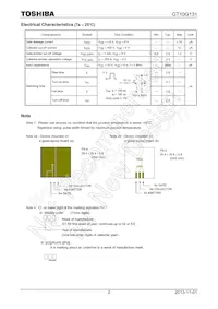 GT10G131(TE12L Datasheet Pagina 2