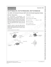 HGTP7N60C3D Datasheet Copertura