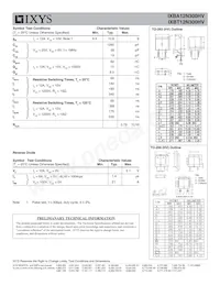 IXBT12N300HV Datasheet Pagina 2