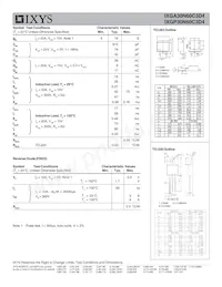 IXGA30N60C3D4 Datenblatt Seite 2