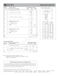 IXGH40N120C3D1 Datenblatt Seite 2