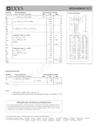 IXGH48N60C3C1數據表 頁面 2