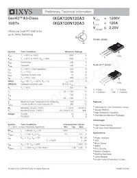 IXGX120N120A3 Datasheet Cover