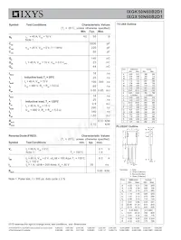 IXGX50N60B2D1 Datasheet Pagina 2