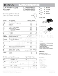 IXXK300N60B3 Datenblatt Cover