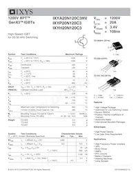 IXYA20N120C3HV Datenblatt Cover