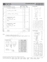 IXYA20N120C3HV數據表 頁面 2