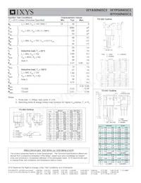 IXYA50N65C3 Datenblatt Seite 2