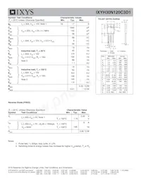 IXYH30N120C3D1 Datenblatt Seite 2