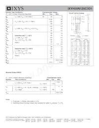 IXYH50N120C3D1 Datasheet Page 2