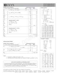 IXYX100N65B3D1 Datenblatt Seite 2
