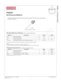 PN4861 Datasheet Cover