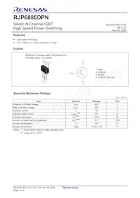 RJP6085DPN-00#T2 Datenblatt Seite 3