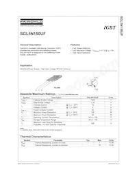 SGL5N150UFTU Datasheet Copertura