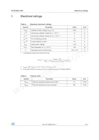 STGD3NC120H-1 Datasheet Pagina 3