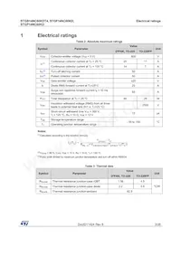 STGF14NC60KD數據表 頁面 3