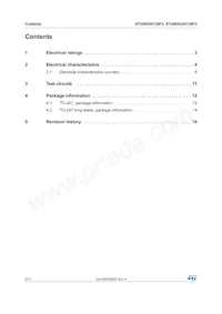 STGW25H120F2 Datasheet Pagina 2