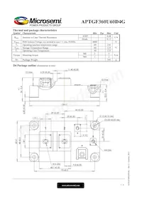 APTGF360U60D4G Datasheet Pagina 3