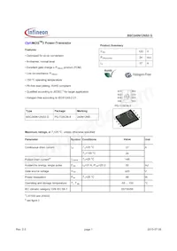 BSC240N12NS3 G Datenblatt Cover