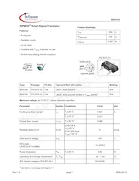 BSS126H6327XTSA1 Datenblatt Cover