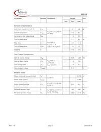 BSS126H6327XTSA1 Datasheet Pagina 3