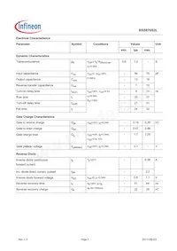 BSS670S2LL6327HTSA1 Datasheet Pagina 3